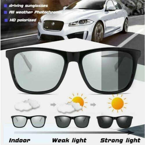 VEITHDIA Aluminium Polarized Photochromic Sunglasses Men Eyewear Driving Glasses