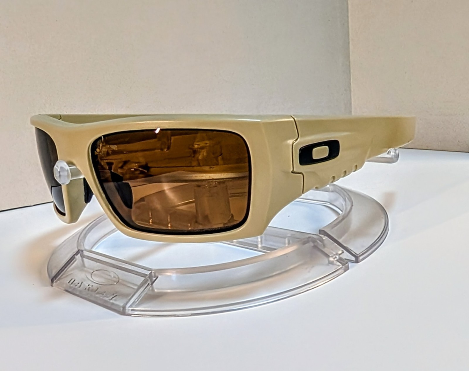 Oakley SI BALLISTIC DET CORD Desert Tan w/ Brown Polorized Lenses. Made In USA!!