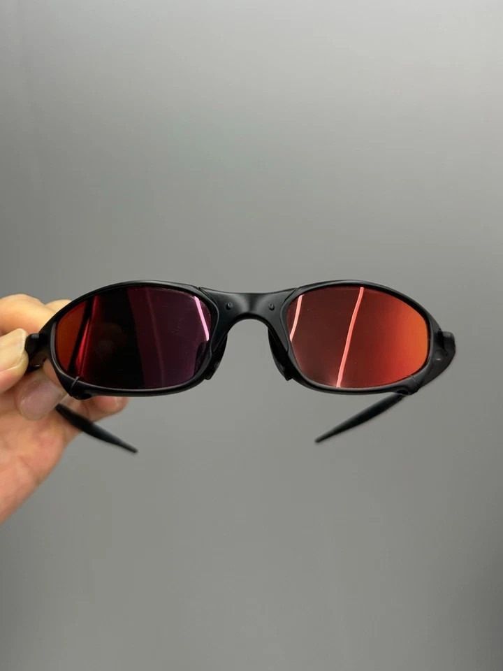 Oakley X-Metal Juliet 1.0 Sunglasses Red Lenses/Black Frames New