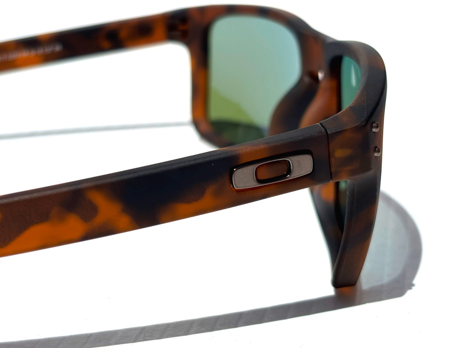 NEW Oakley HOLBROOK XL Matte Tortoise POLARIZED Galaxy Blue Sunglass 9417-02