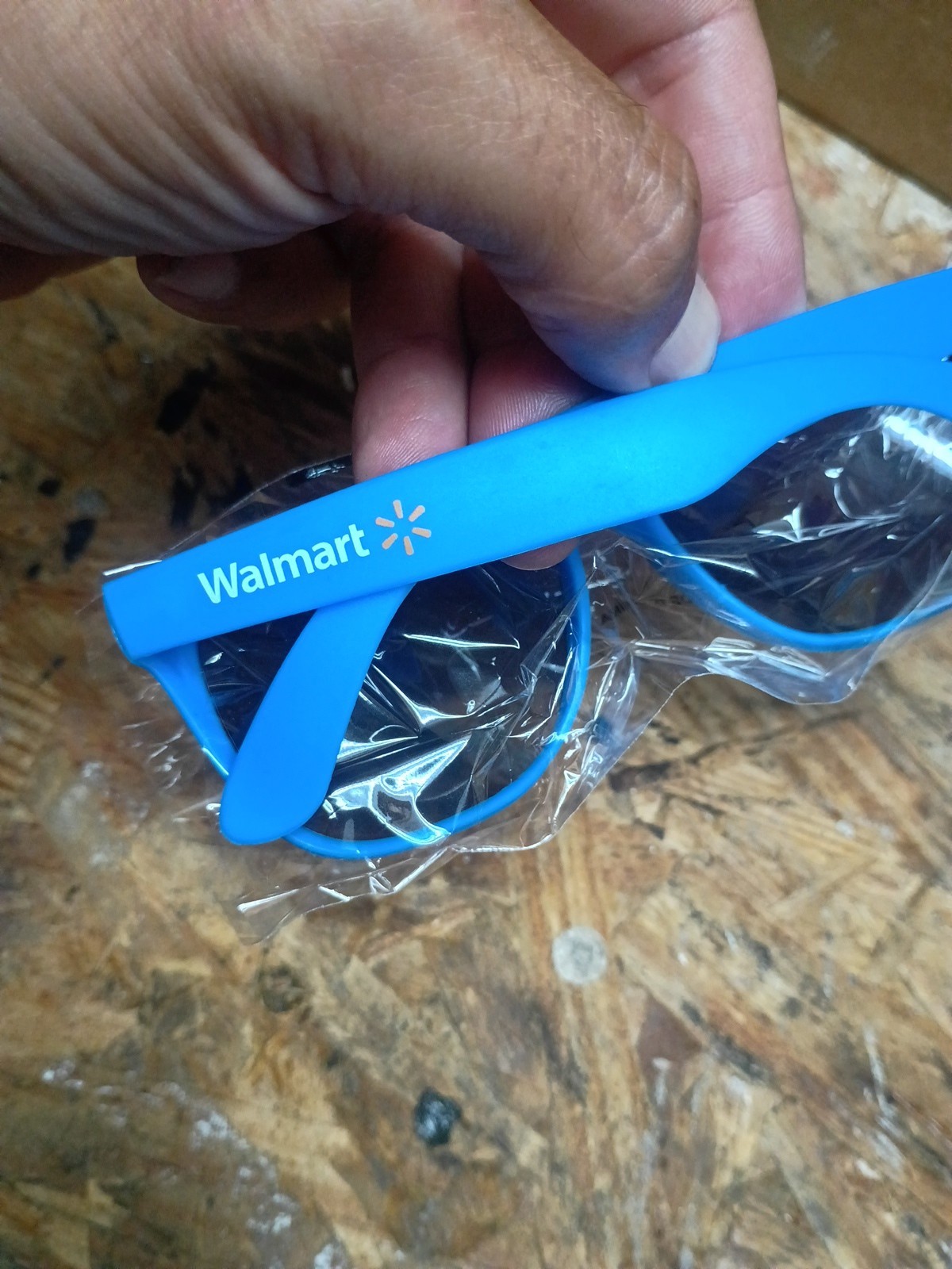 Walmart Branded Sunglasses Blue Cheap Sunglasses 80s Style Cool Dude Bubba Sun