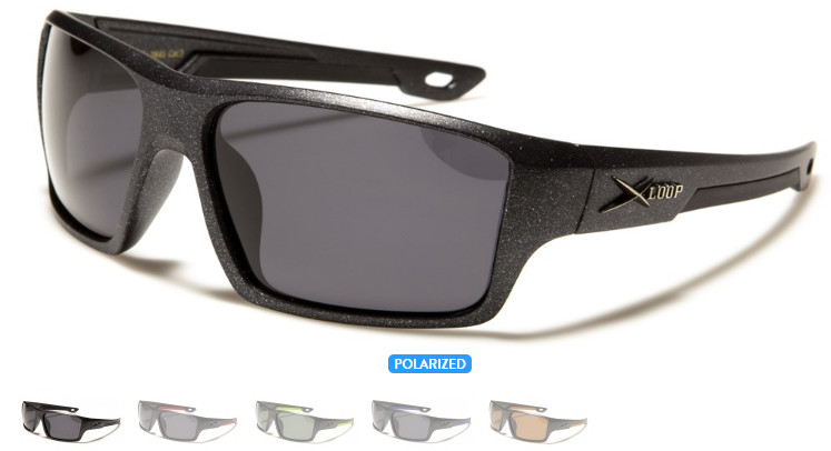 X-Loop Polarized Wrap Around Oval Oversized Sunglasses Sport Driving Biking