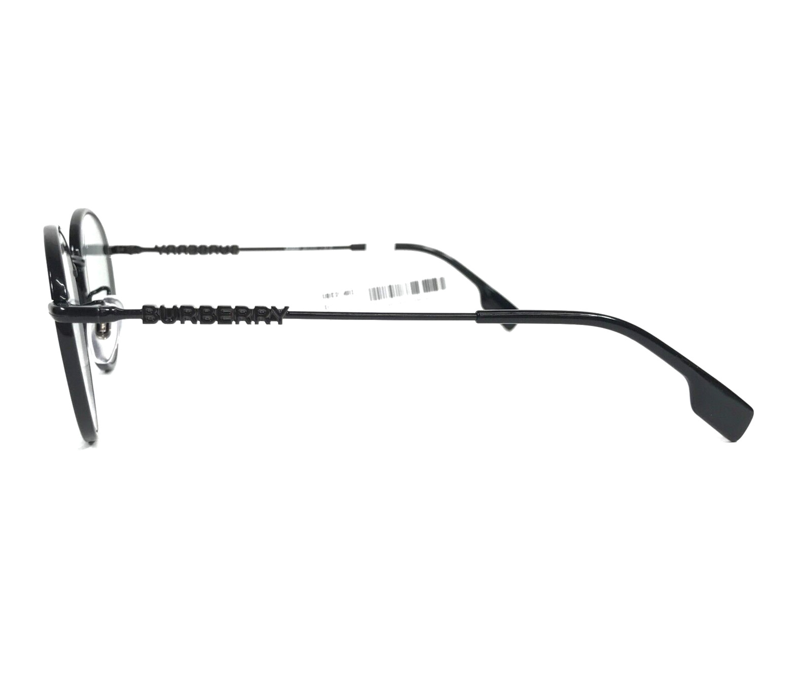 Burberry Sunglasses B3148-D 1001/87 Black Round Frames w/ Gray Lenses 51-20-140