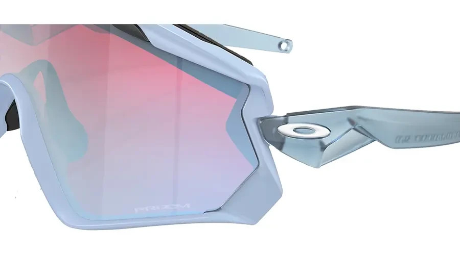 Oakley OO9418-2745 Wind Jacket 2.0 Matte Transparent Prizm Snow Sapphire Iridium