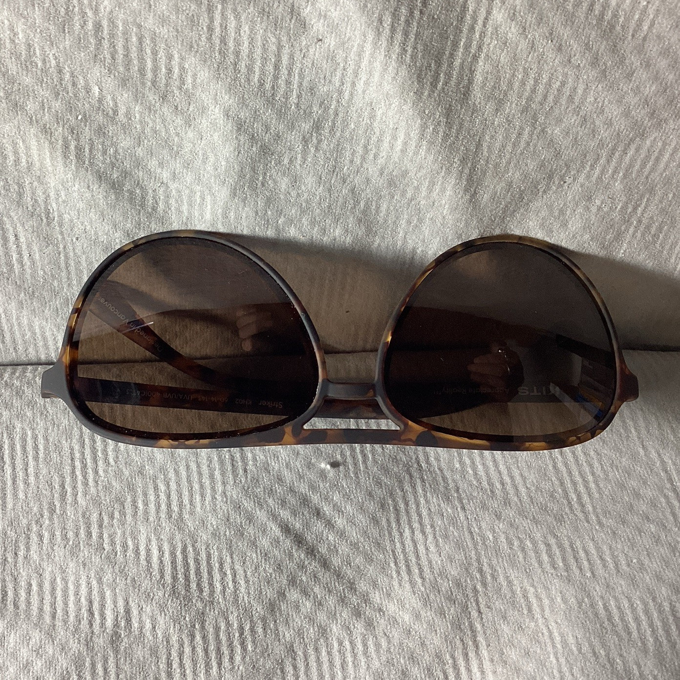 KITS Striker Men’s Aviator Sunglasses Lightweight Tortoise Brown Tinted UV