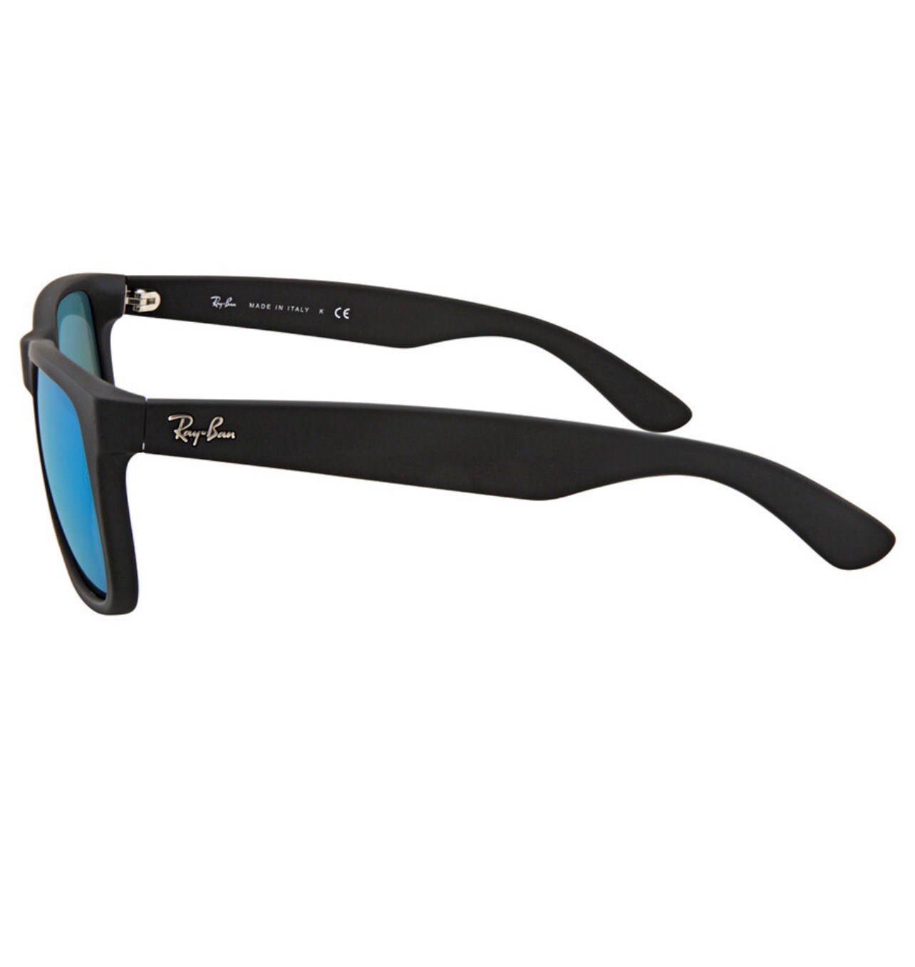 Ray-Ban RB4165 622/55 Polarized Justin Color Mix Blue Mirror Sunglasses 54mm