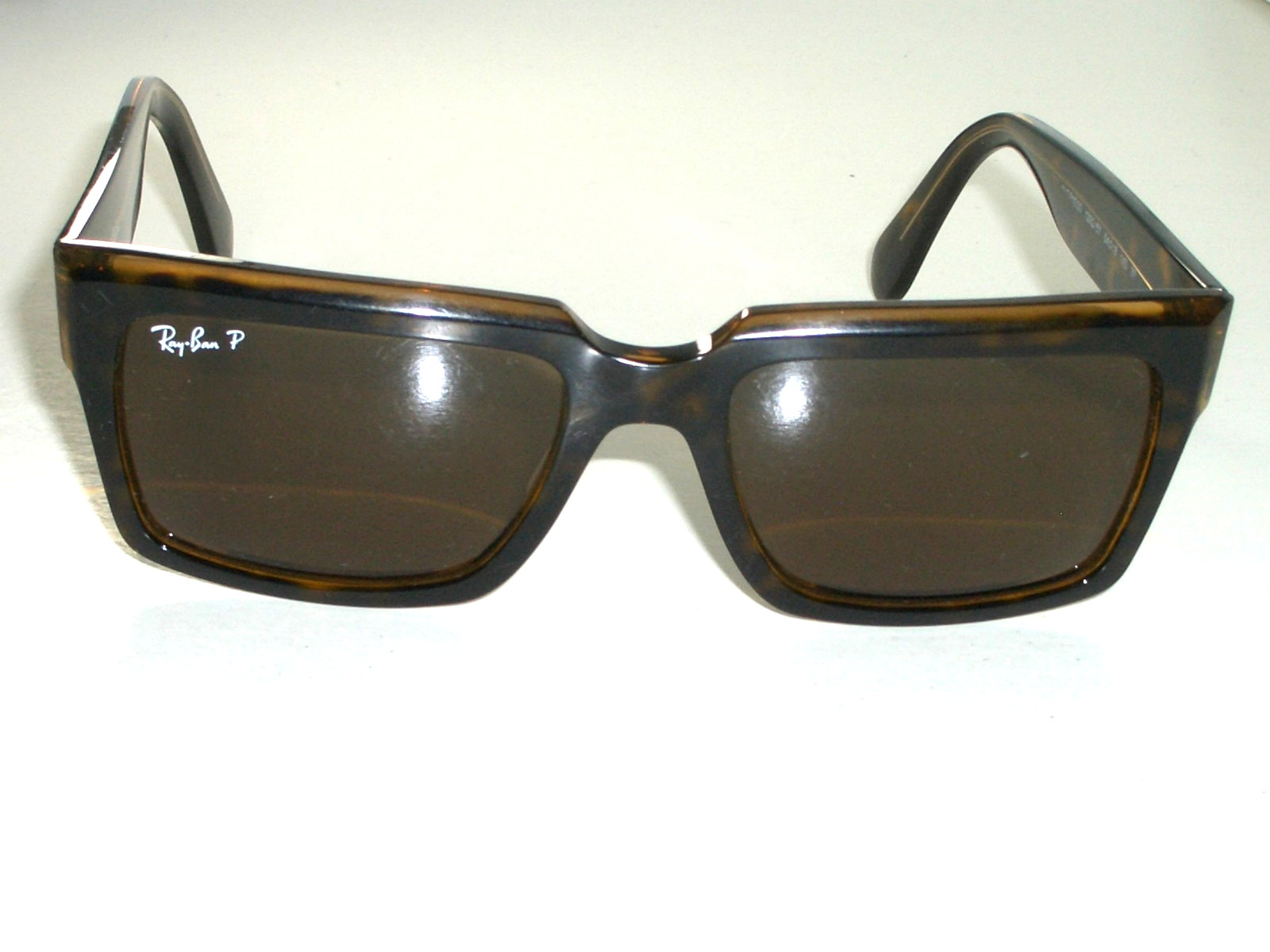 RAY BAN RB2191 INVERNESS 54-18mm TORT POLARIZED CRYSTAL RECTANGULAR SUNGLASSES
