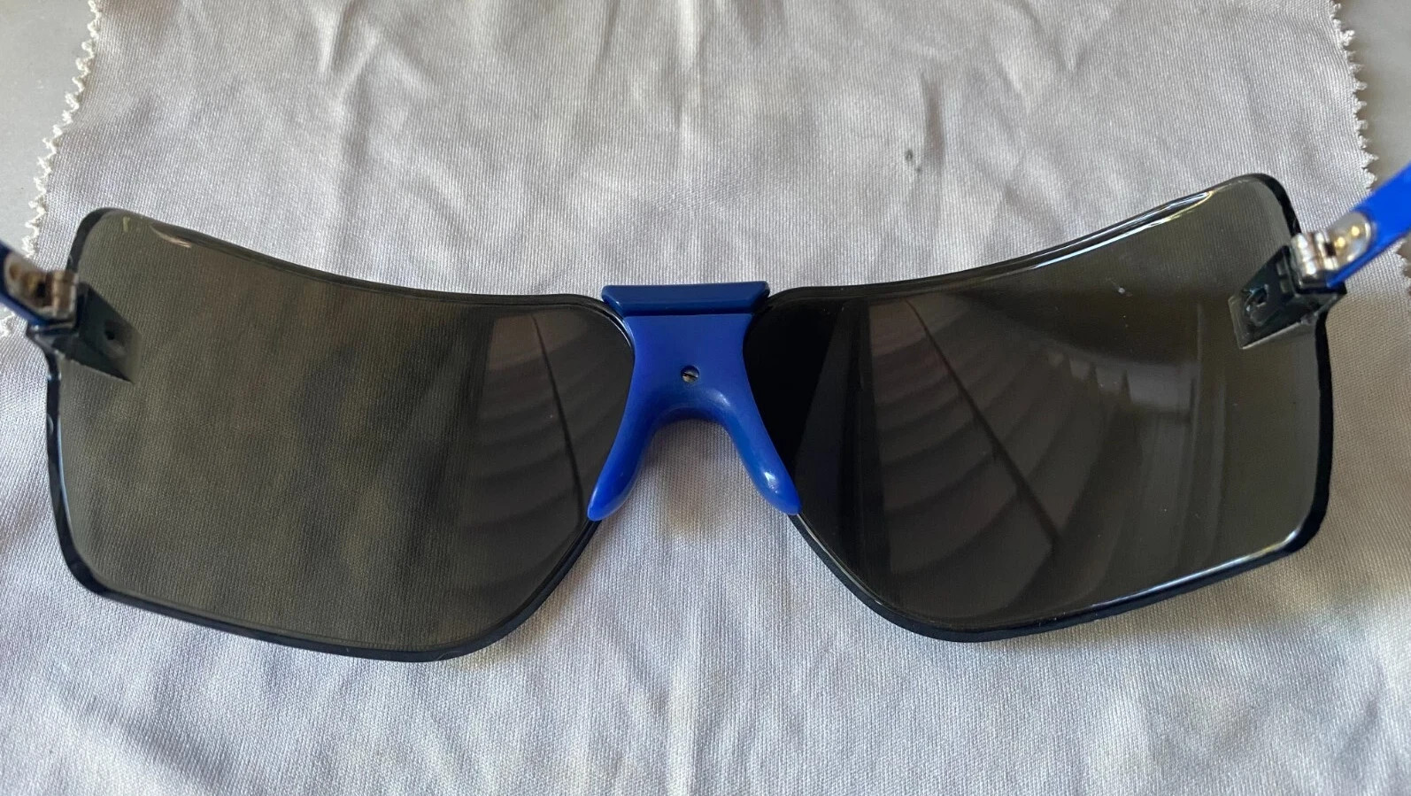 🇺🇸 1980’s Gargoyle Sunglasses 85MM – 44 Blue’s, Brian Bosworth / The – Boz !!