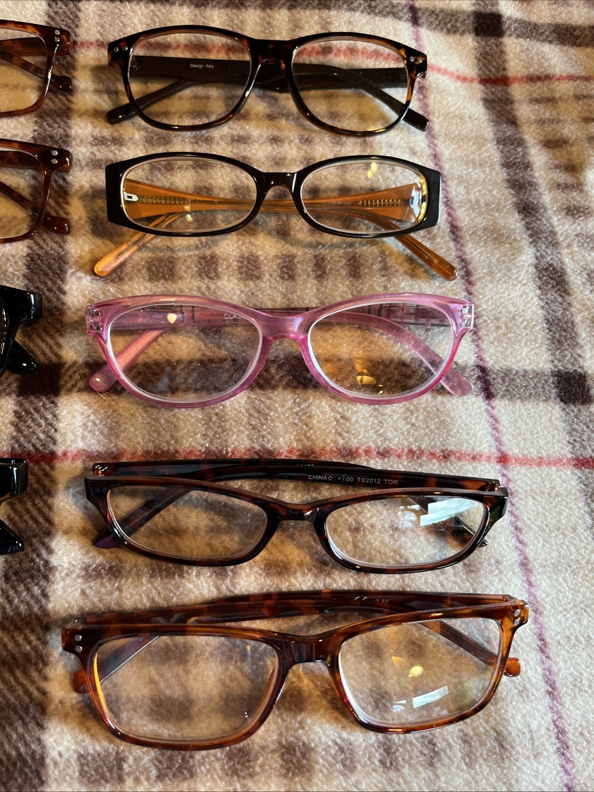 20x Pc Glasses Lot Eyeglasses Readers Tortoise Plastic Eyewear Frames Bundle