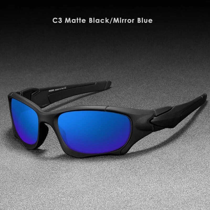 Polarized Sunglasses Retro Outdoor Sports Cycling Driving Fishing Driver Shades