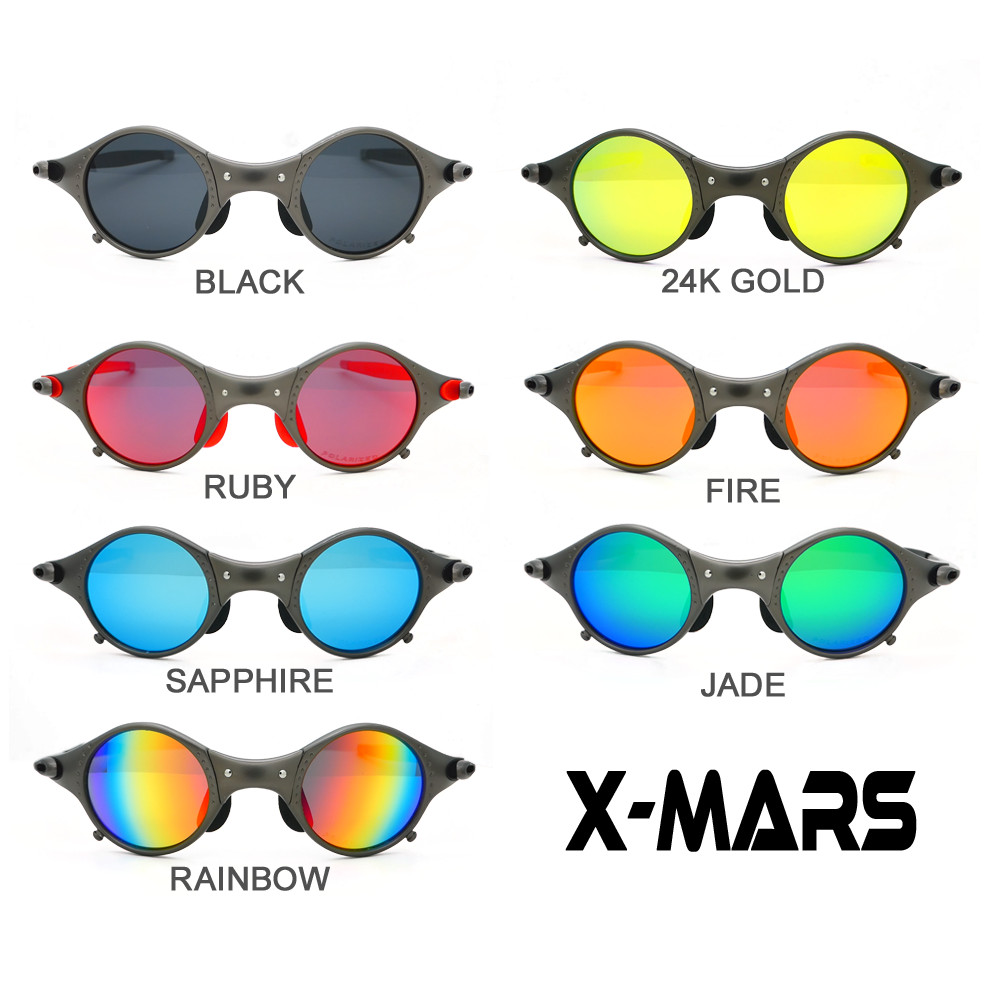 Metal X Polarized UV400 Sunglasses w/ Choice of Iridium Lenses Cyclops⭐️⭐️⭐️⭐️⭐️