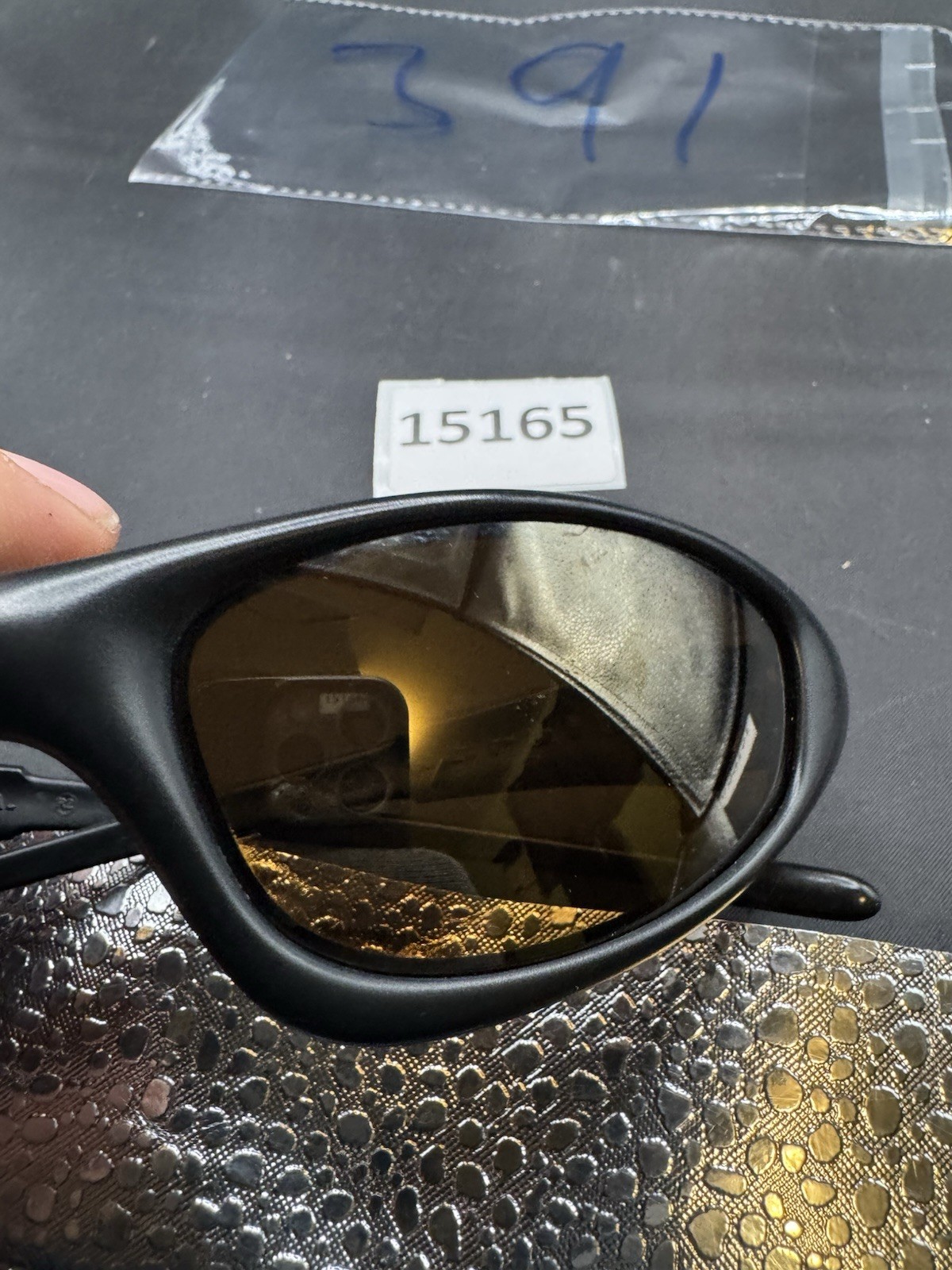 Vintage Oakley Straight Jacket 1.0 – Black – Made in USA –