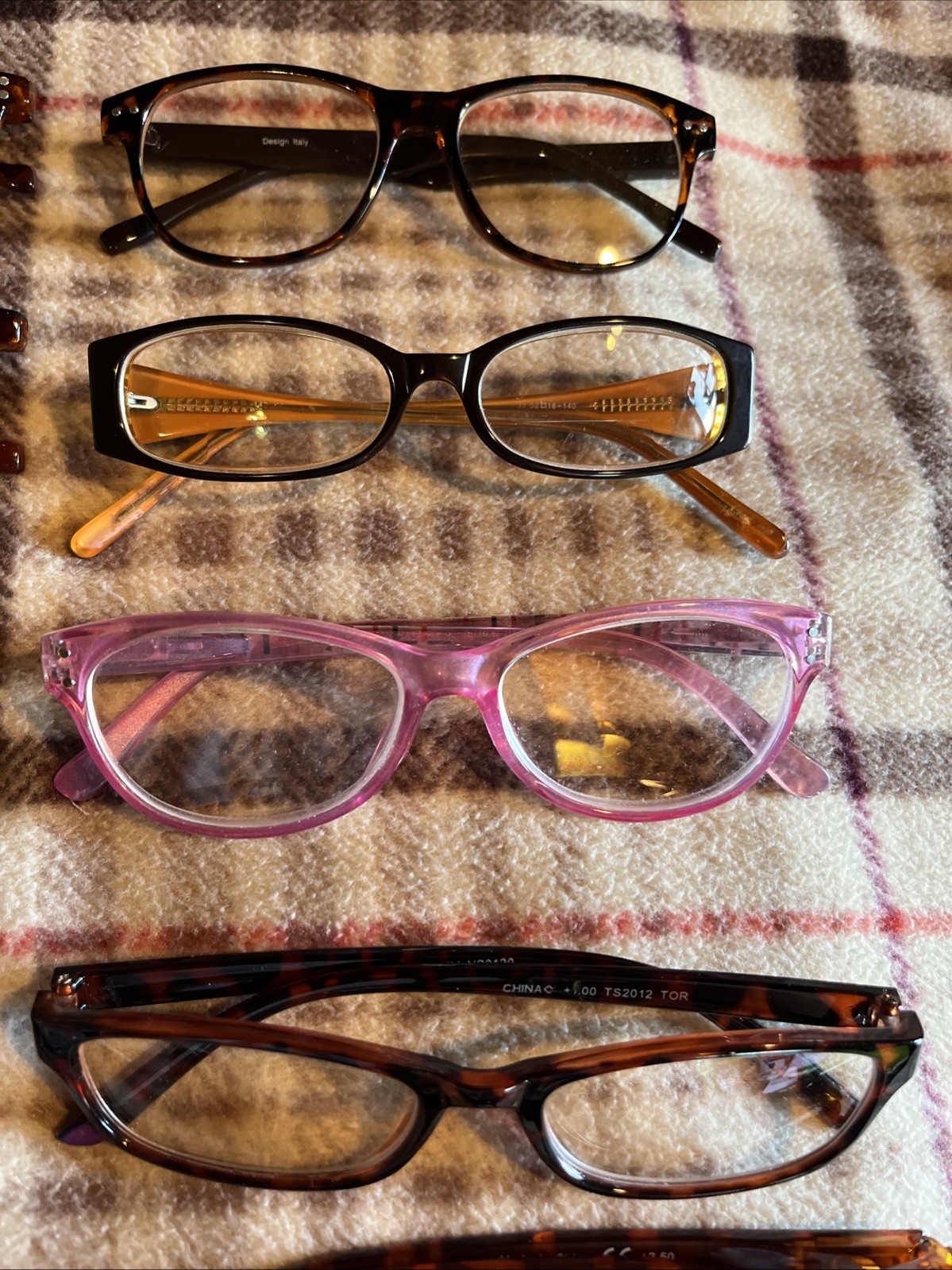 20x Pc Glasses Lot Eyeglasses Readers Tortoise Plastic Eyewear Frames Bundle