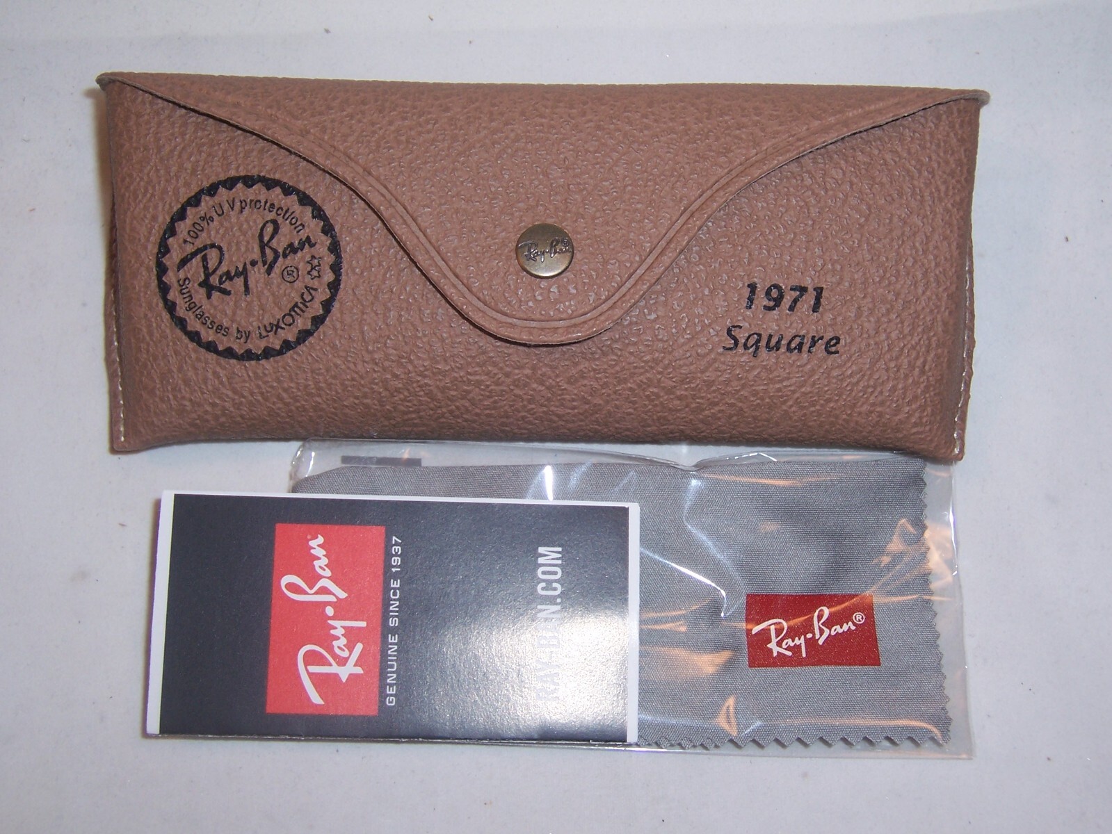 New RAY BAN Sunglasses RB 1971 001/G4 GOLD/GREEN POLARIZD 54mm AUTHENTIC