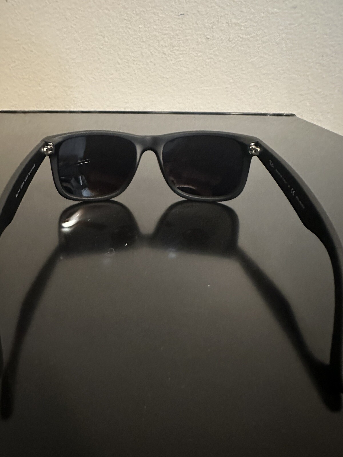 Ray-Ban Justin Matte Black Polarized Grey 54mm Lenses Sunglasses RB4165 622/2V