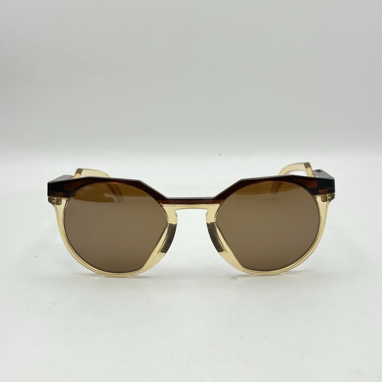 Oakley HSTN Irregular Round Prizm Sunglasses OO9242 Amber/Curry/Tungsten