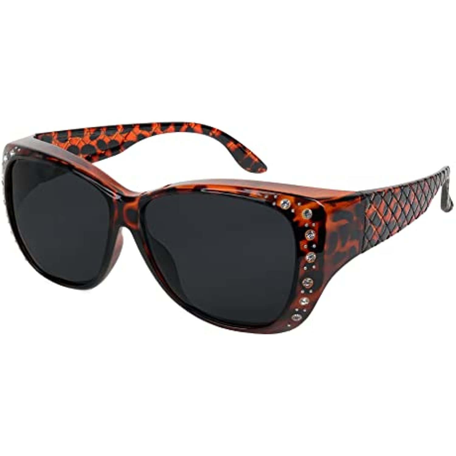 Sunglasses that Fit Over Glasses for Women UV Protection Polarized and HD Vision