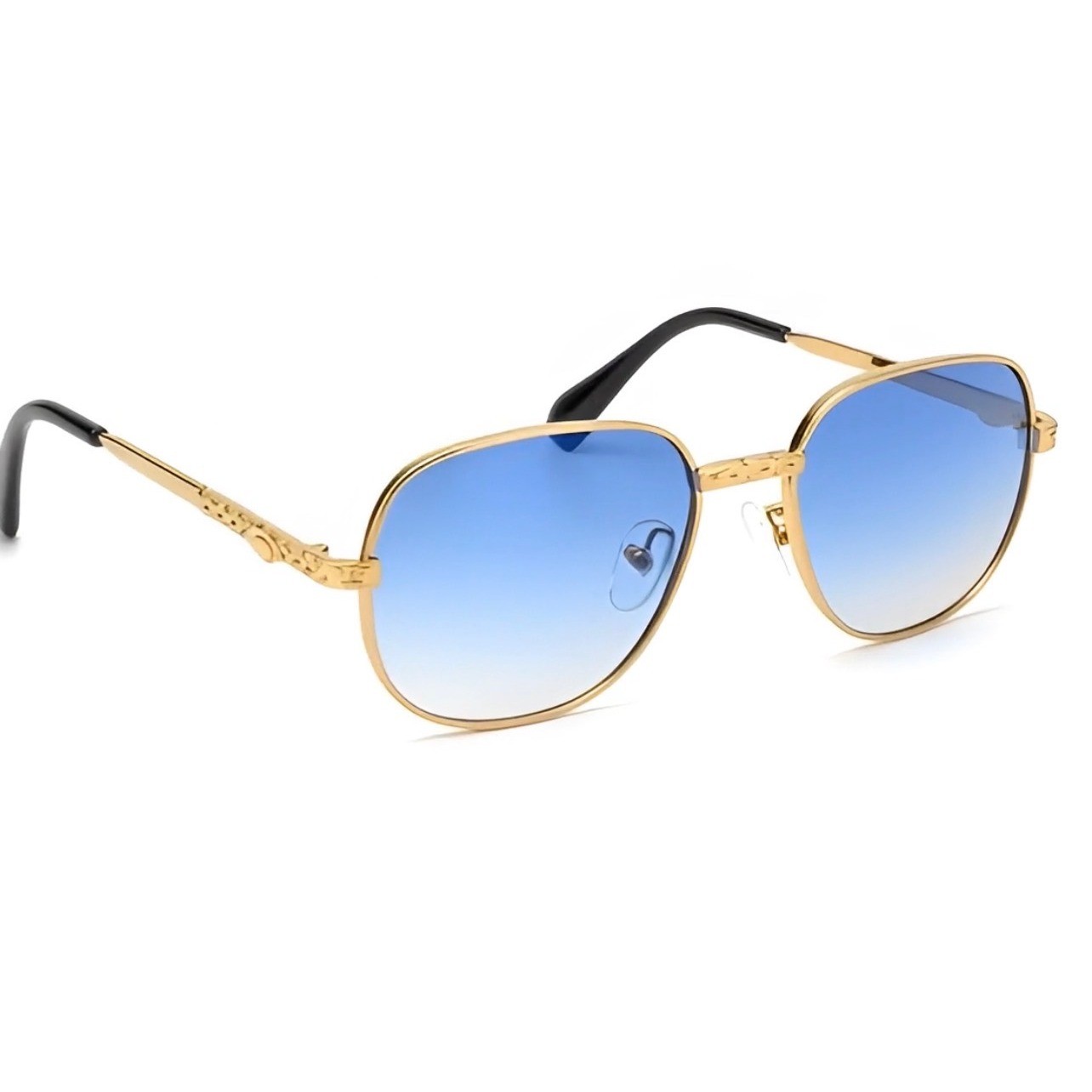 Mens Pilot Sunglasses Designer Fashion Shades Retro Eyewear Round Classic Chic
