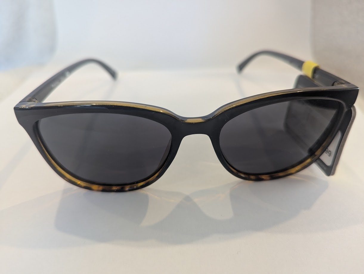 Foster Grant SR0923 Black w Brown Tortoise Polarized Sport Sunglasses 100% UVA/B