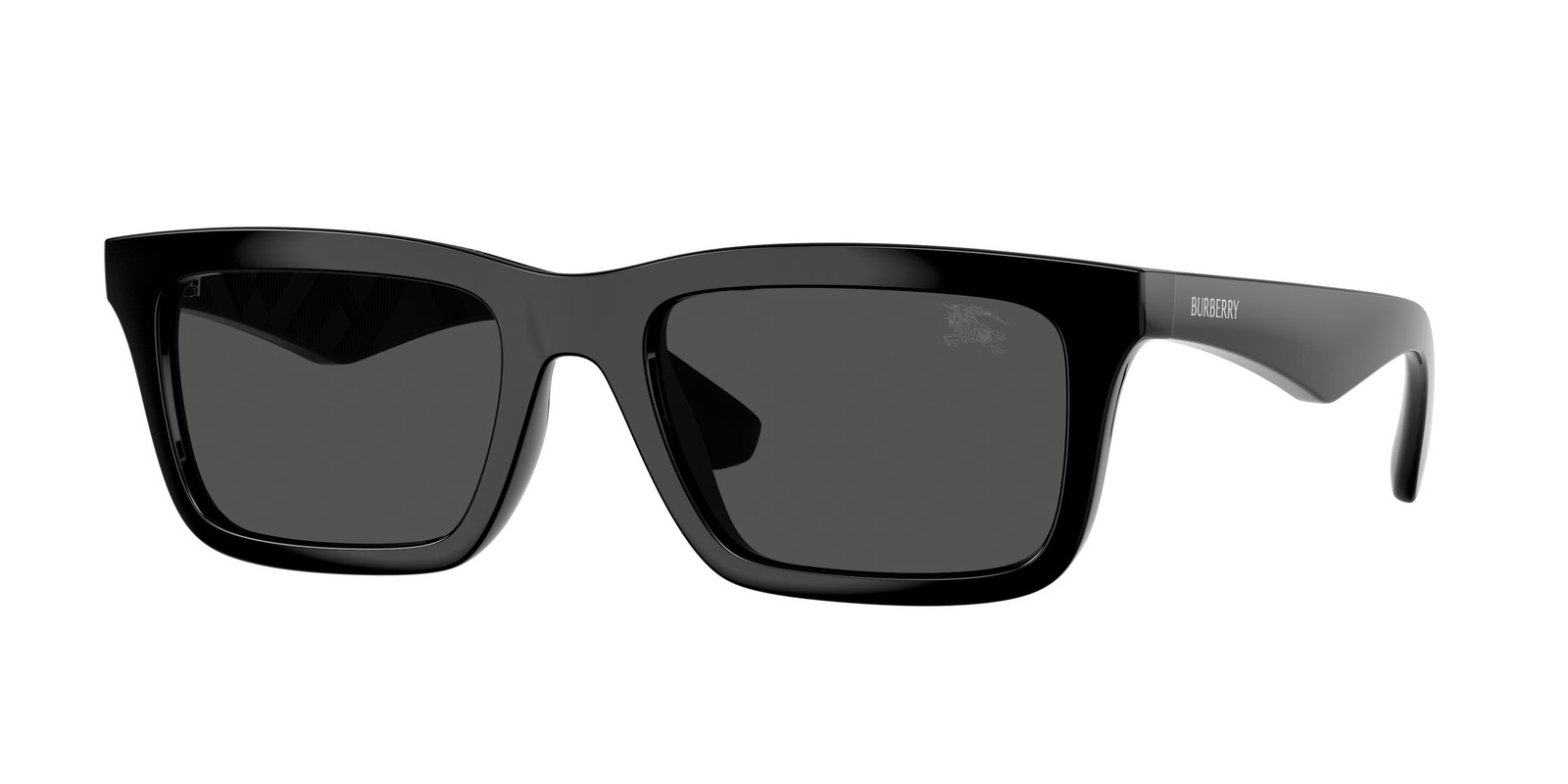 BURBERRY BE4475U 300187 Black Dark Grey 53 mm Men’s Sunglasses