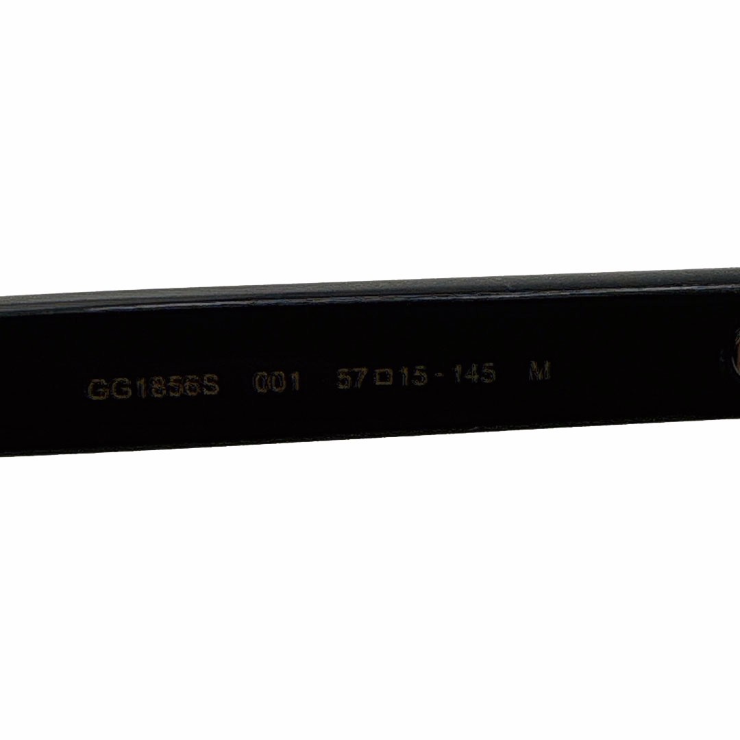 GUCCI GG1856S Black Sunglasses 57mm 15mm 145mm M – 001
