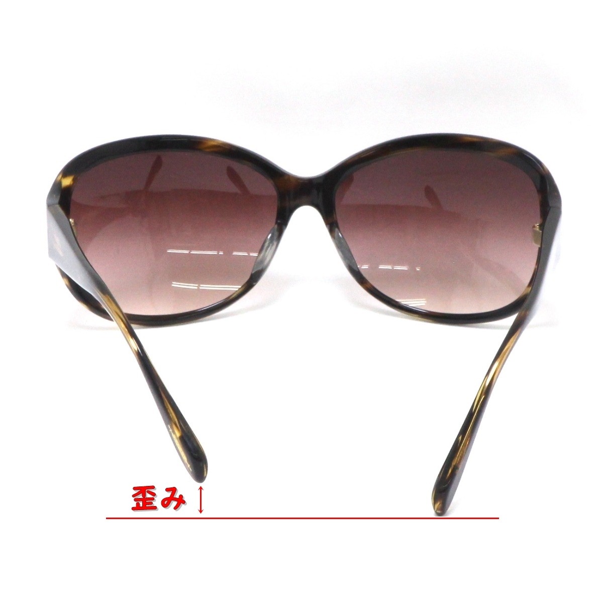 Oliver Peoples Sunglasses 61x15mm Brown Used with Scratches & Dirt