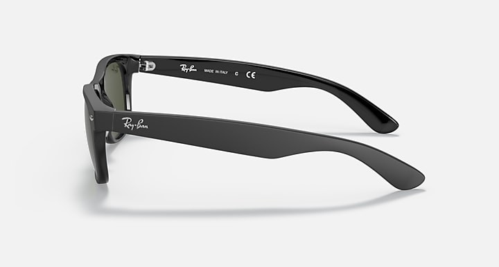 RAY-BAN NEW WAYFARER 6462/31 FRAME LENSES G-15 GREEN- SIZE 58/18 – MATTE BLACK