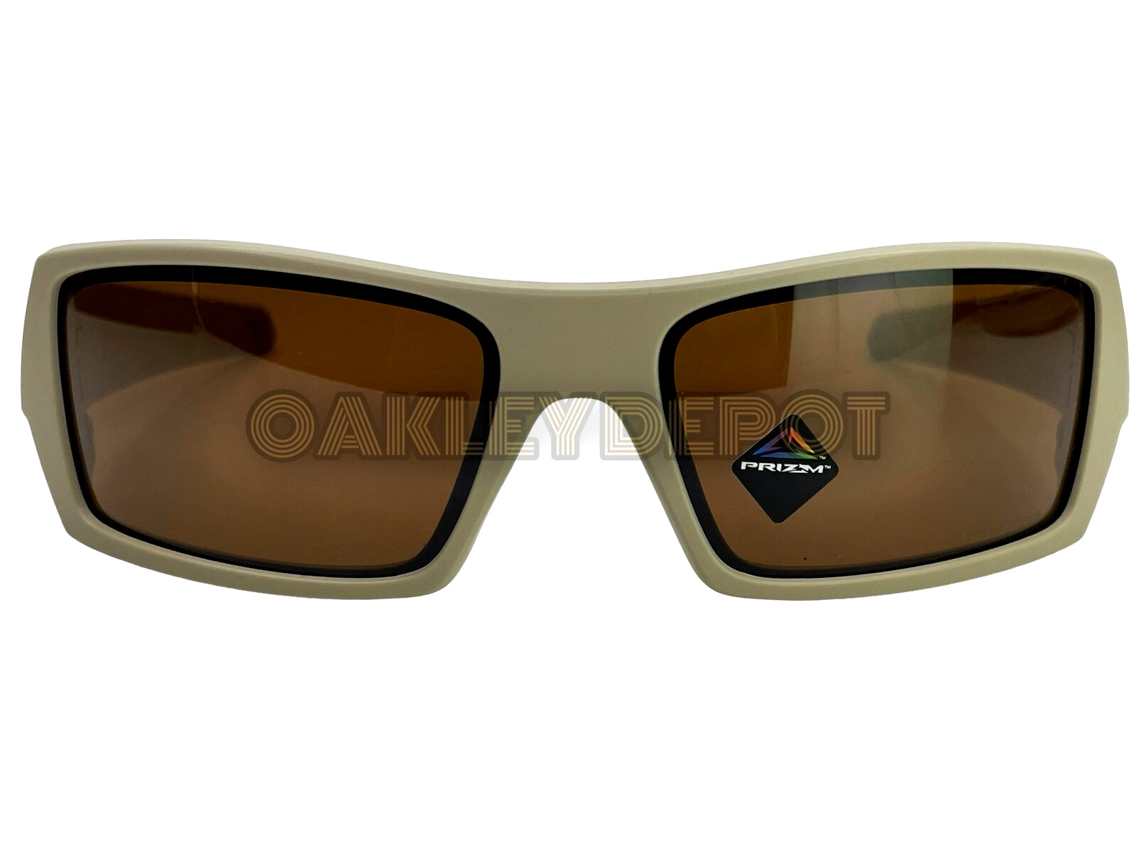 ✅🕶️ OAKLEY GASCAN SI 009014 DESERT TAN/PRIZM TUNGSTEN SUNGLASSES