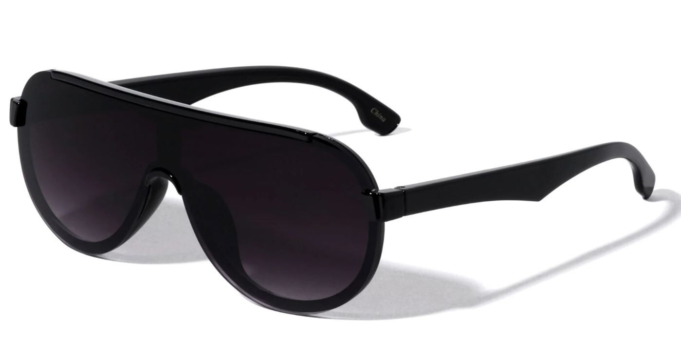 Sunglasses Men Women Silver Mirror Lens Fashion Style Fishing Beach Wear Fancy
