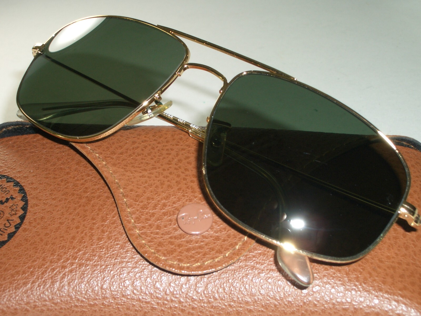 58[]16mm RAY-BAN ITALY RB3145 GEP G15 UV CRYSTAL EXPLORER AVIATOR SUNGLASSES