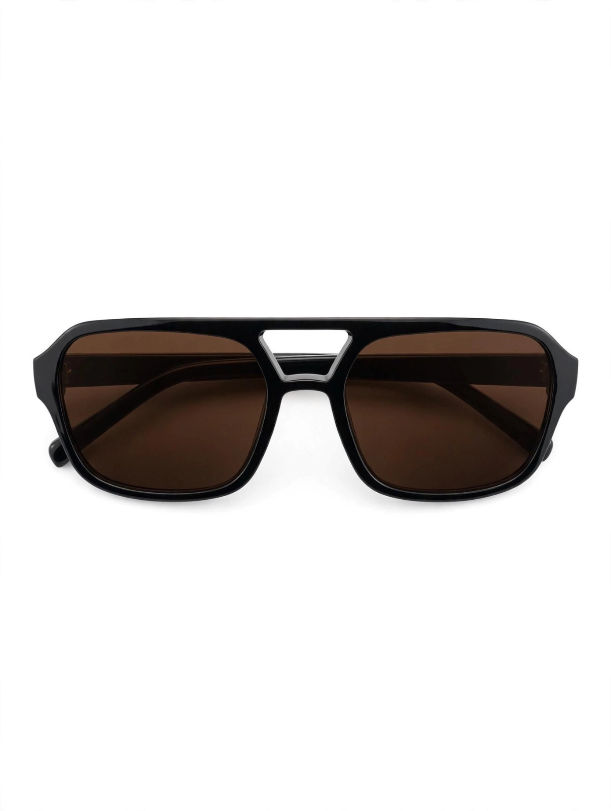 Retro Aviator Sunglasses Men Women – Vintage 70s Double Bridge UV400