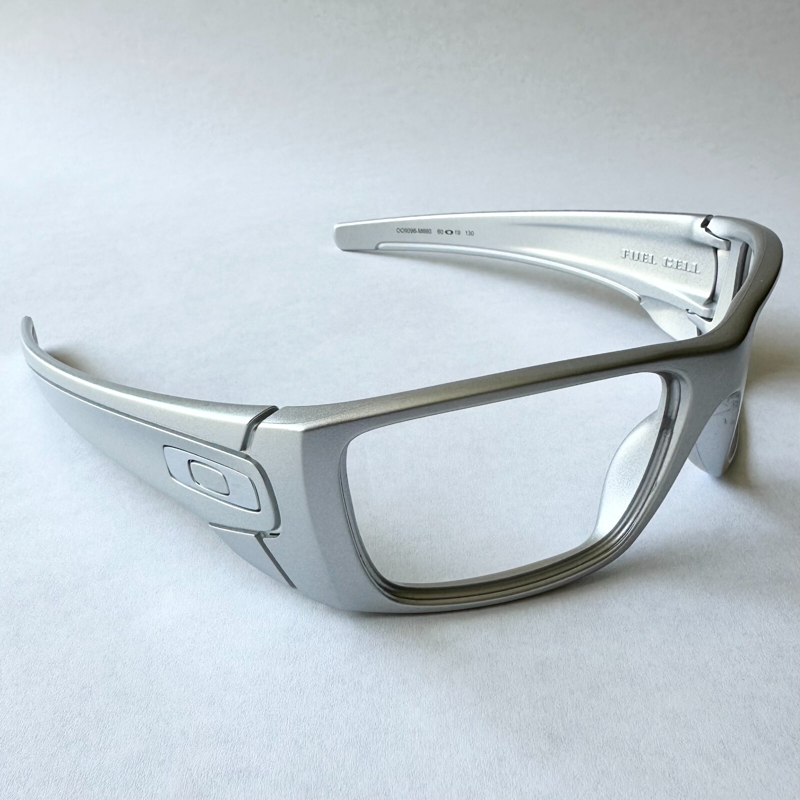 Oakley Fuel Cell X-Silver Replacement Frame Only Authentic Rare OO9096