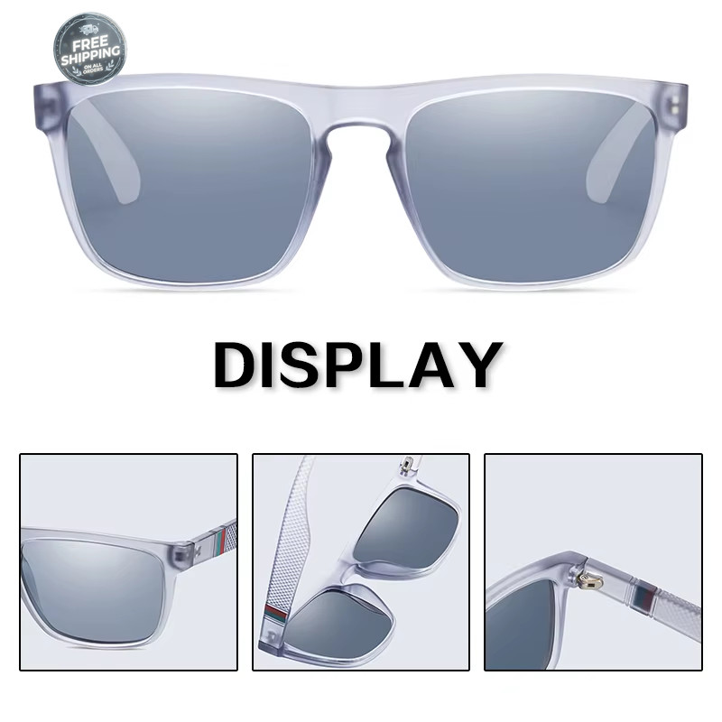 Classic Retro Sunglasses Mens Womens Square Vintage Glasses Designer Eyewear