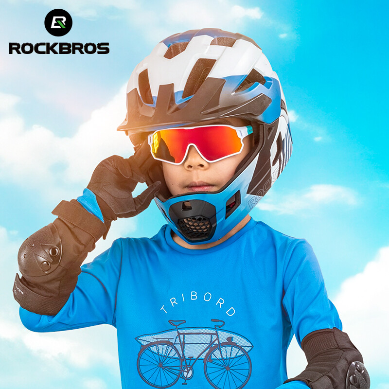 ROCKBROS Kids Outdoor Cycling Sunglasses Polarised Sport Photochromic Sunglasses