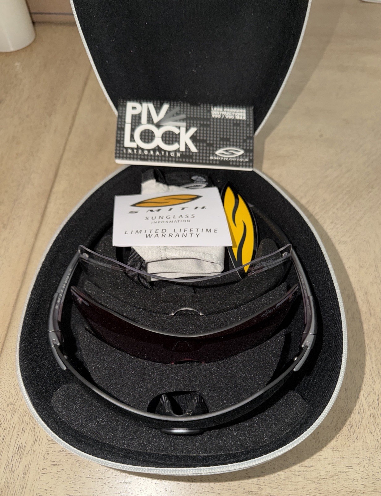Smith Optics Pivlock V90 Max Unisex Sunglasses 3 Lenses