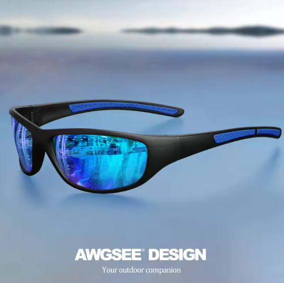Fashion Polarized Wrap-Around Sports Sunglasses