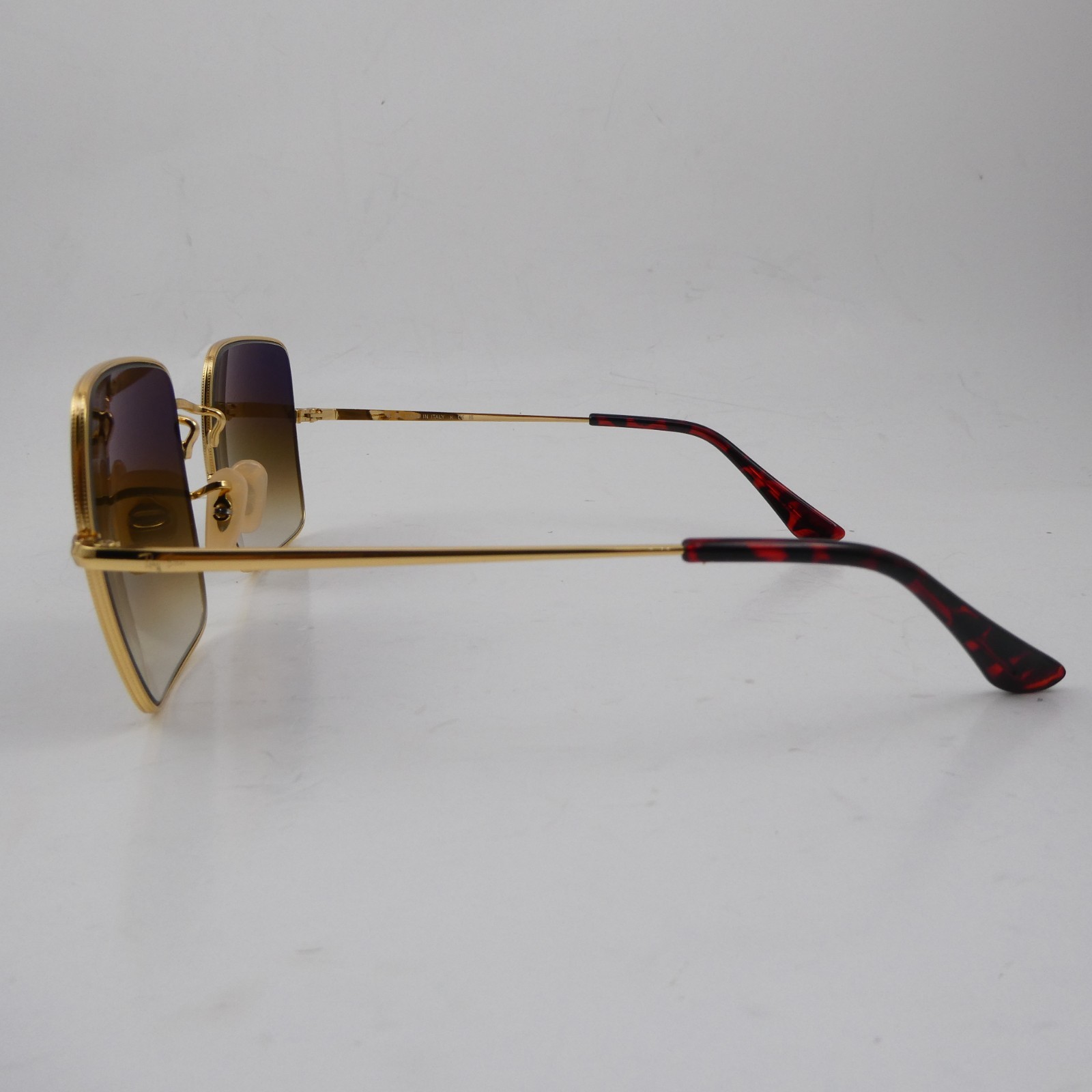 Ray-Ban Unisex RB1971 Square 9147/51 Gold/Brown Gradient Sunglasses 54-19-145
