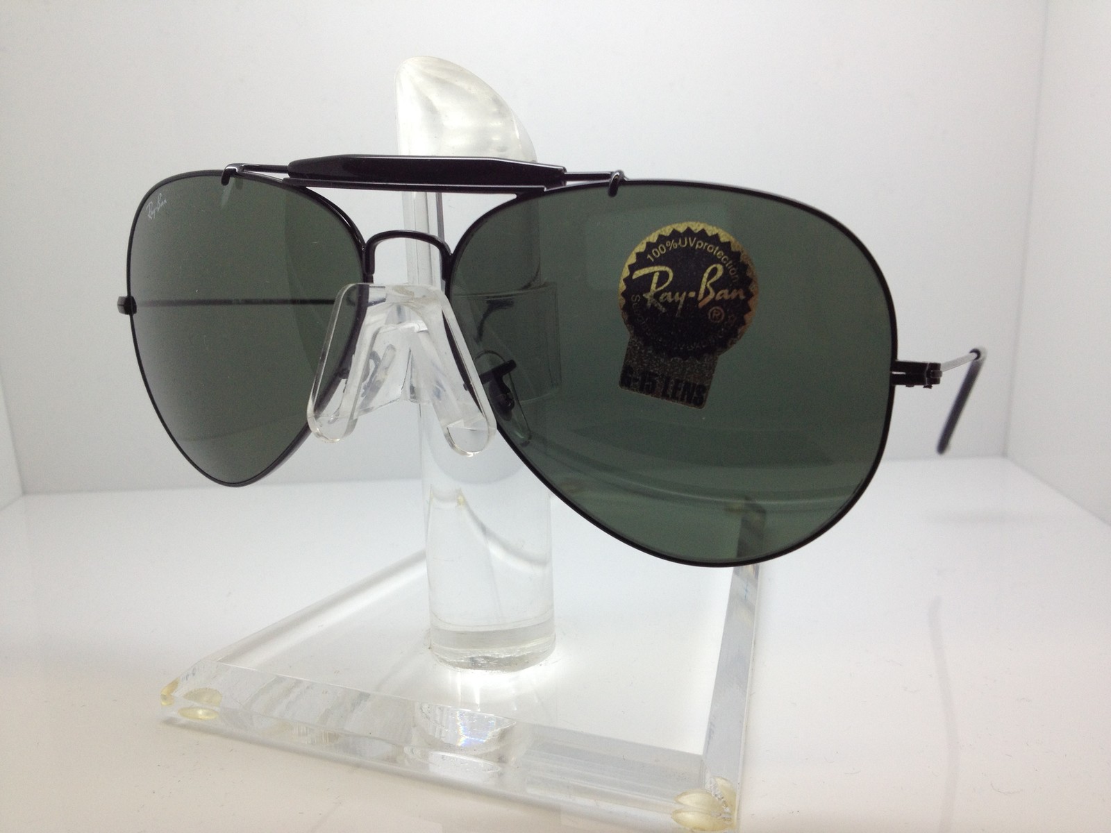 New Ray Ban Sunglasses RB 3030 58MM OUTDORSMAN I PADDLE TEMPLE BLACK/GREY LENS