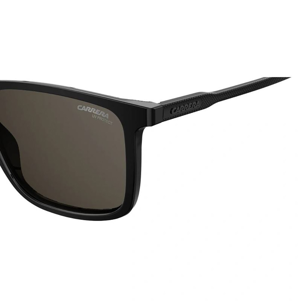Carrera CA 231/S 807_IR Black Plastic Rectangle Sunglasses Grey Lens