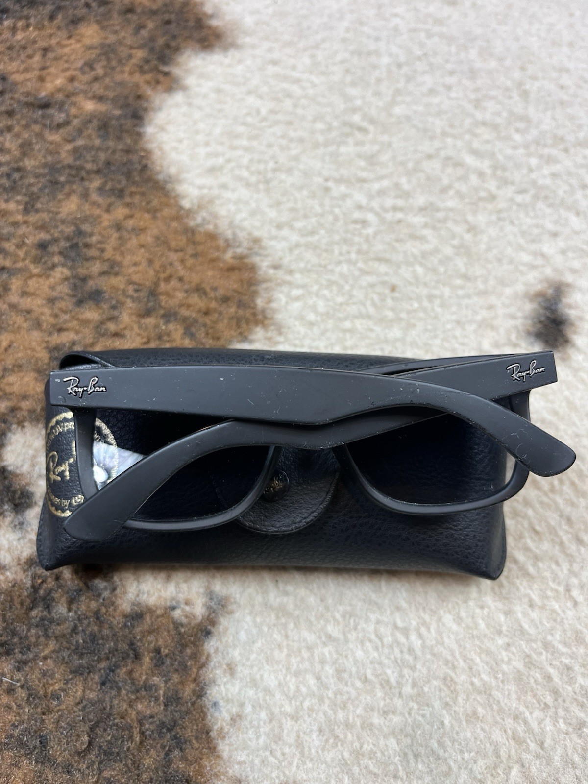 Ray Ban Sunglasses JUSTIN RB4165 601/8G 54-16 Black
