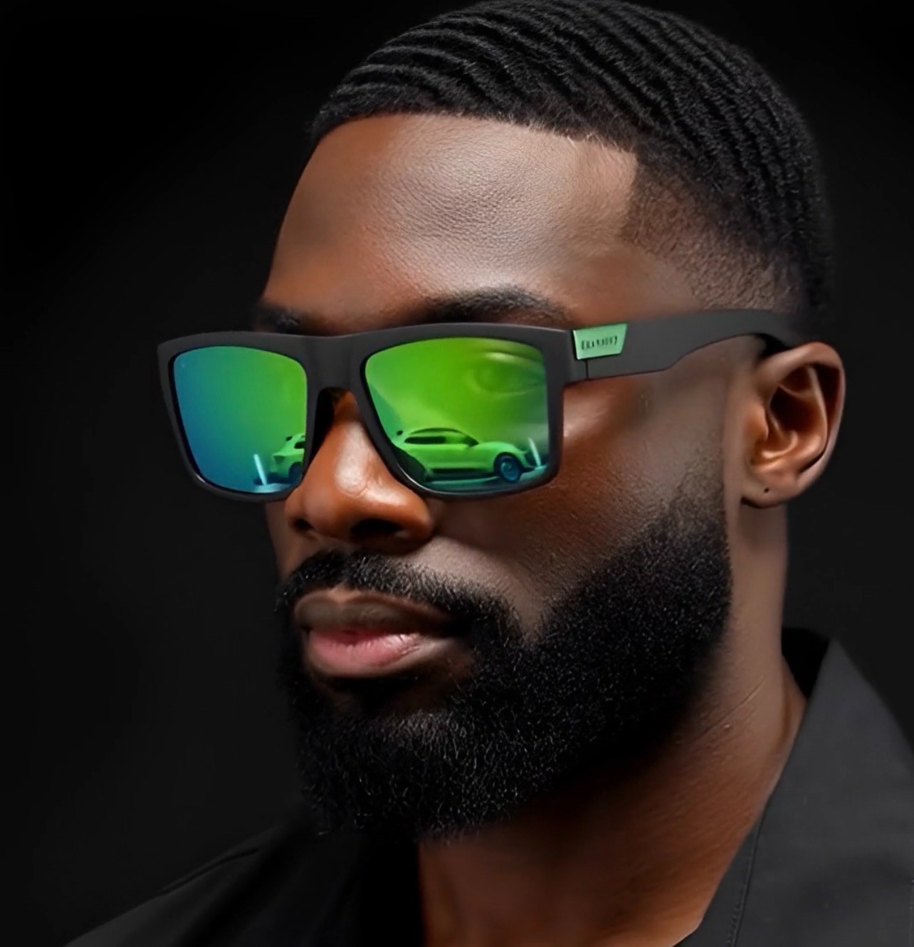 Square Sunglasses Polarized for Men Women Outdoor Sports Driving Glasses Fishing