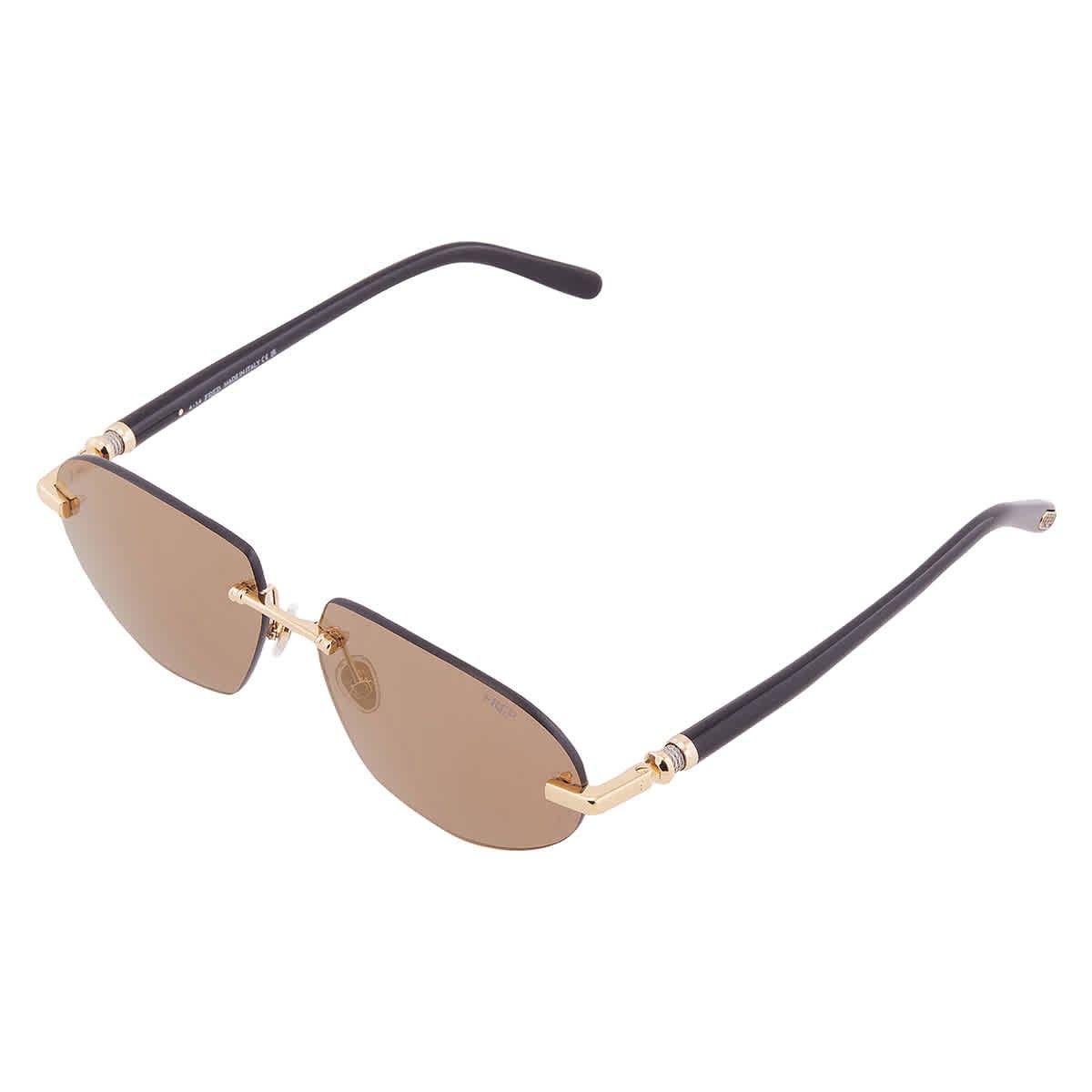 Fred Brown Mirror Irregular Men’s Sunglasses FG40060U 30G 59 FG40060U 30G 59