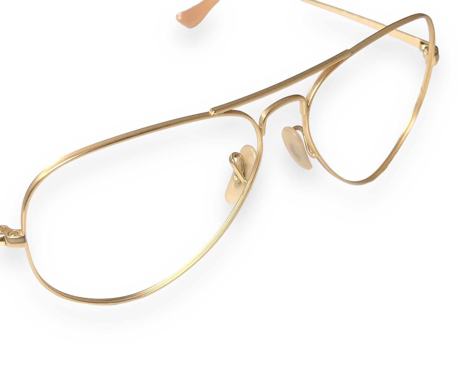 Ray Ban RB3689 9064/AF Aviator Metal II Sunglasses Golden Frame Only 58-14