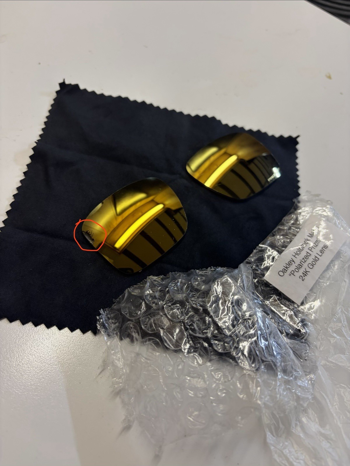 Oakley Holbrook Metal 24K Gold Polarized Prizm Lenses