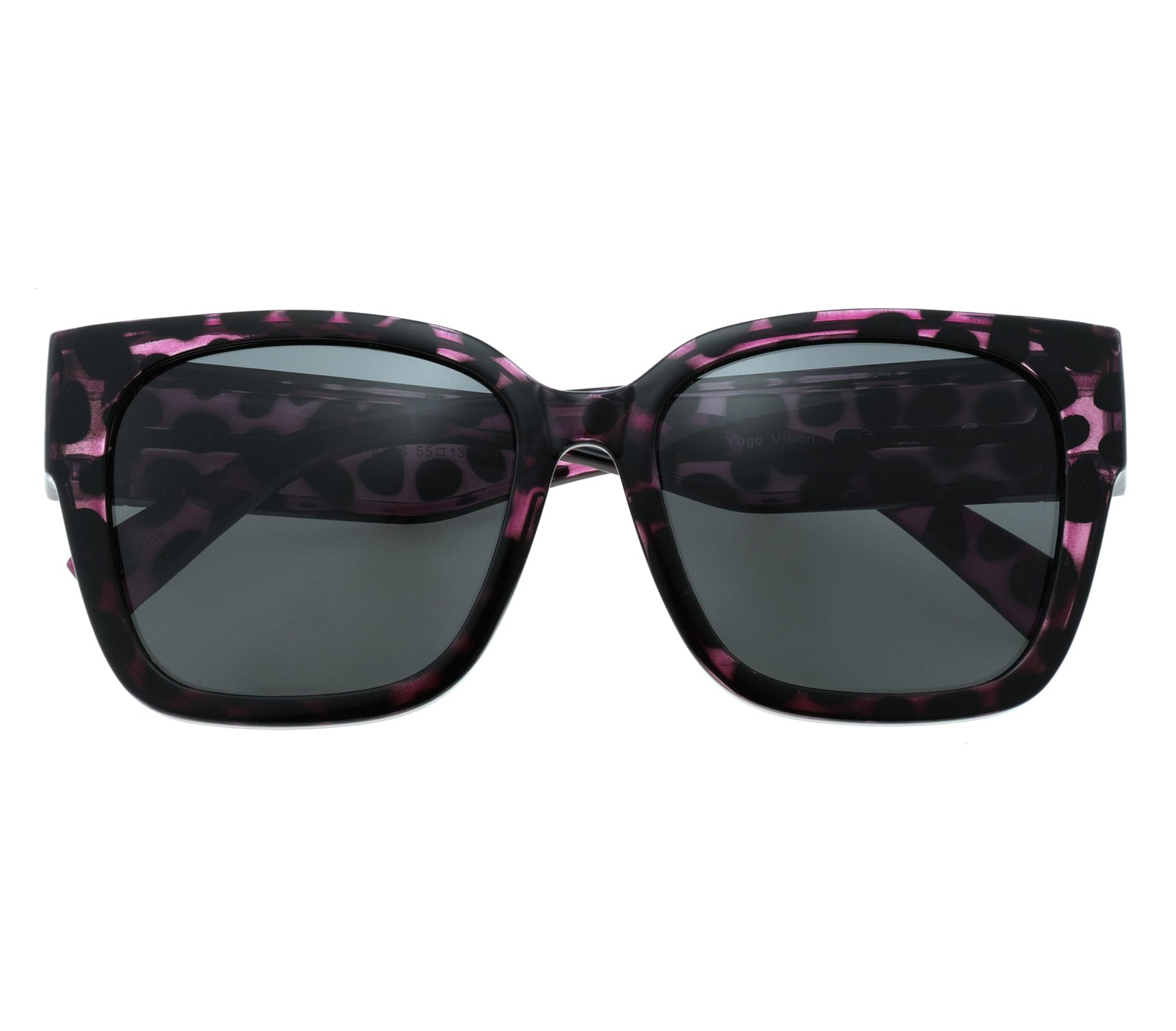 Yogo Vision Polarized Fit Over Glasses Sunglasses for Women Men Wear Over