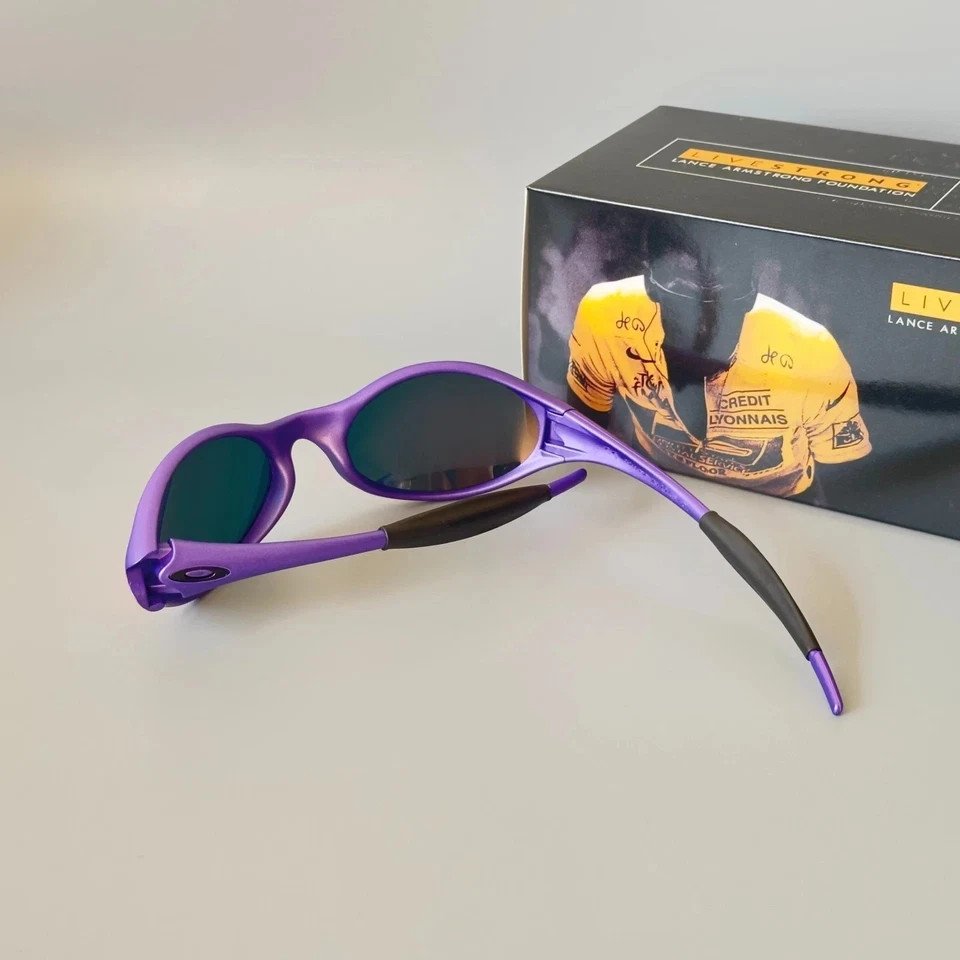 Oakley Minute 1.0 Prizm Ruby Matte Purple Frame Fiery Red Polarized Lens