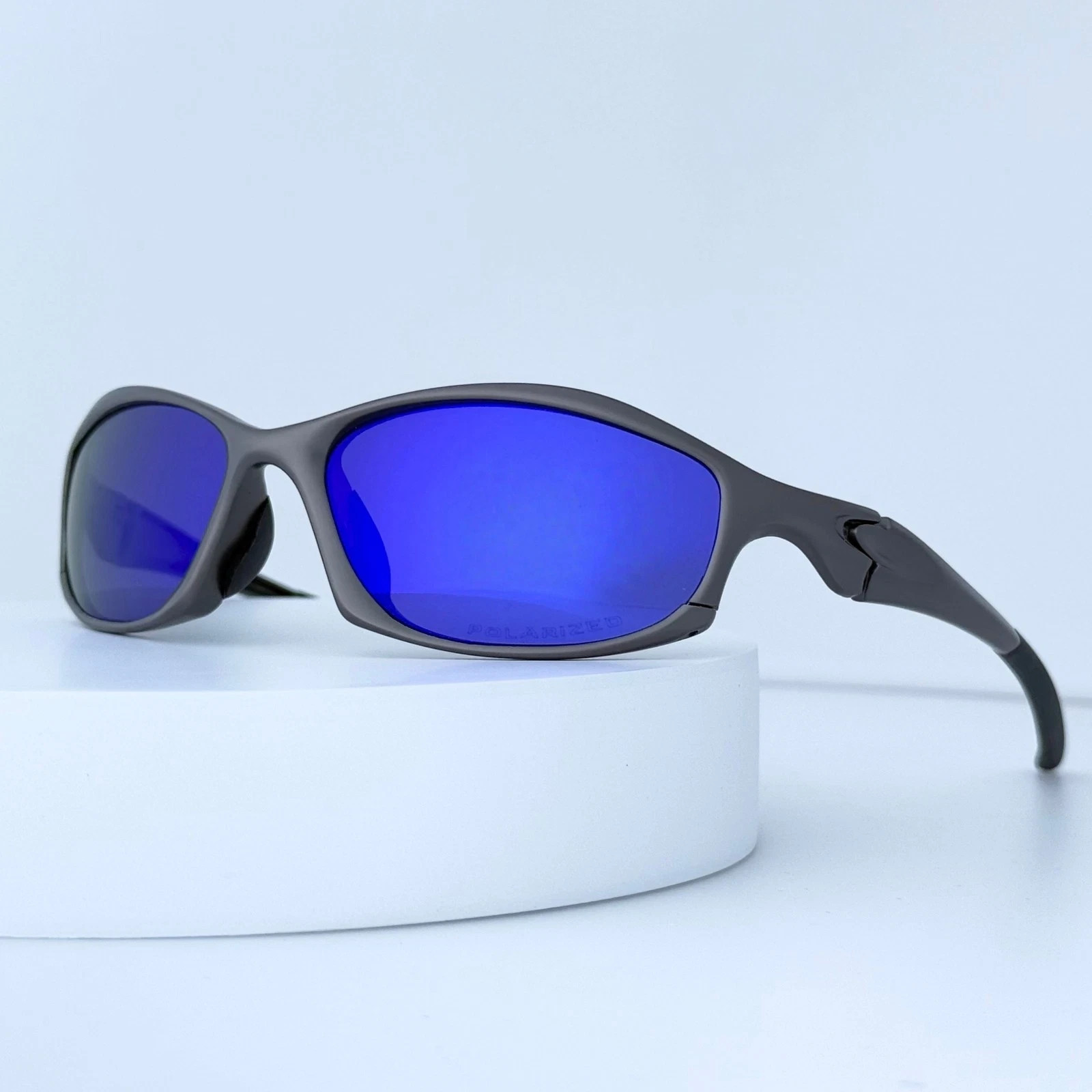 Oakley Hatchet X-Metal Sunglasses Purple Polarized Lens Vintage Y2KIN BOX