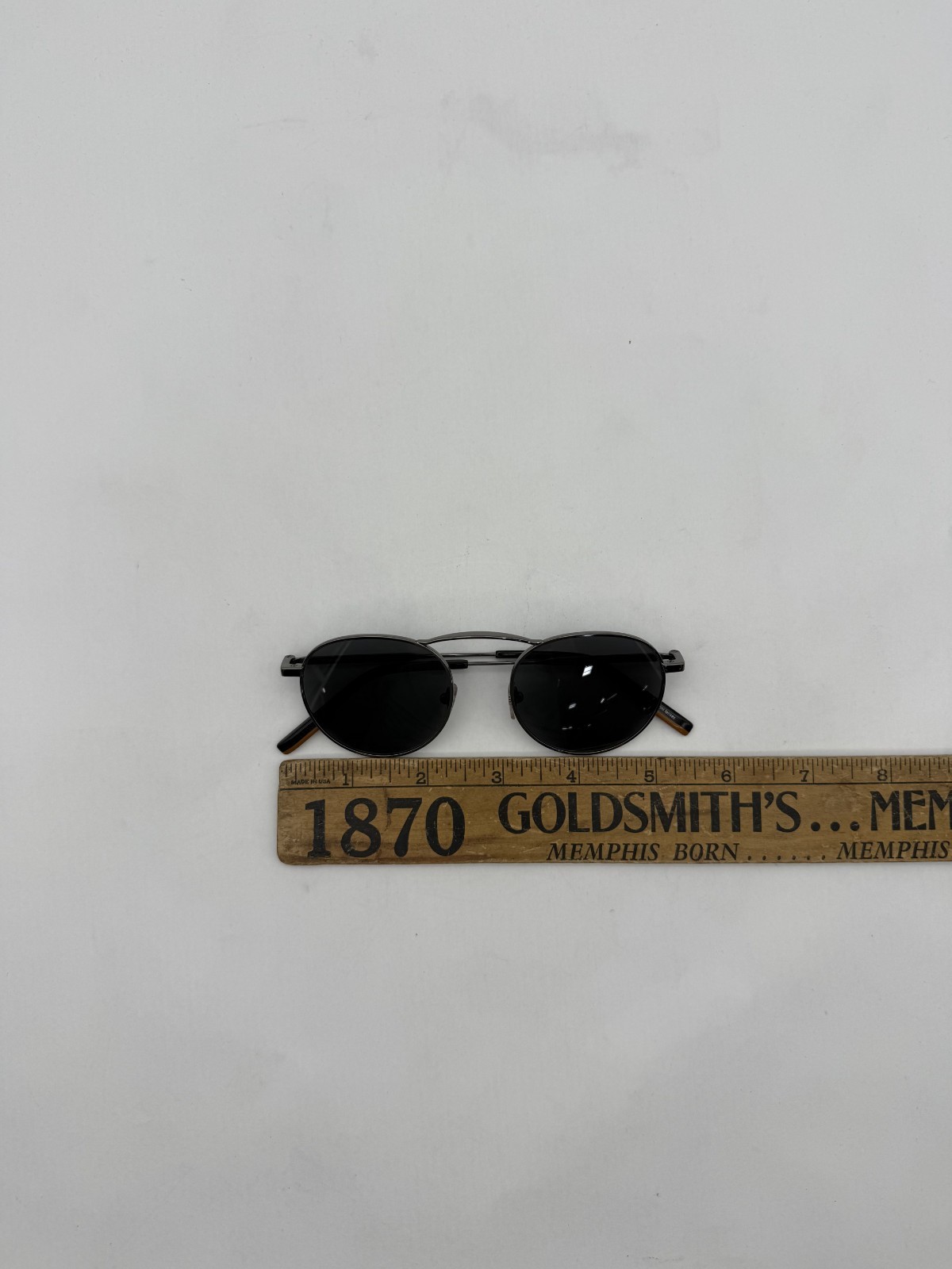 Ermenegildo Zegna Sunglasses EZ0114 08C Shiny Silver/Gray 50-19-145 No Case