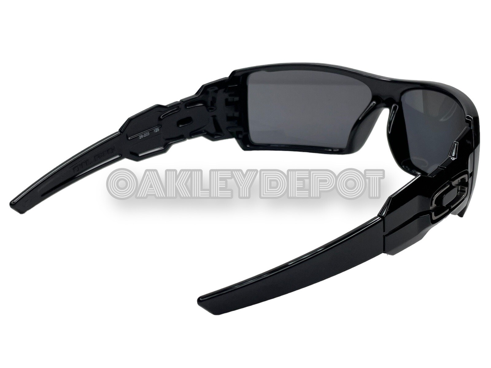 ✅🕶️ OAKLEY OIL RIG 009081 POLISHED BLACK/BLACK IRIDIUM POLARIZED SUNGLASSES (4)