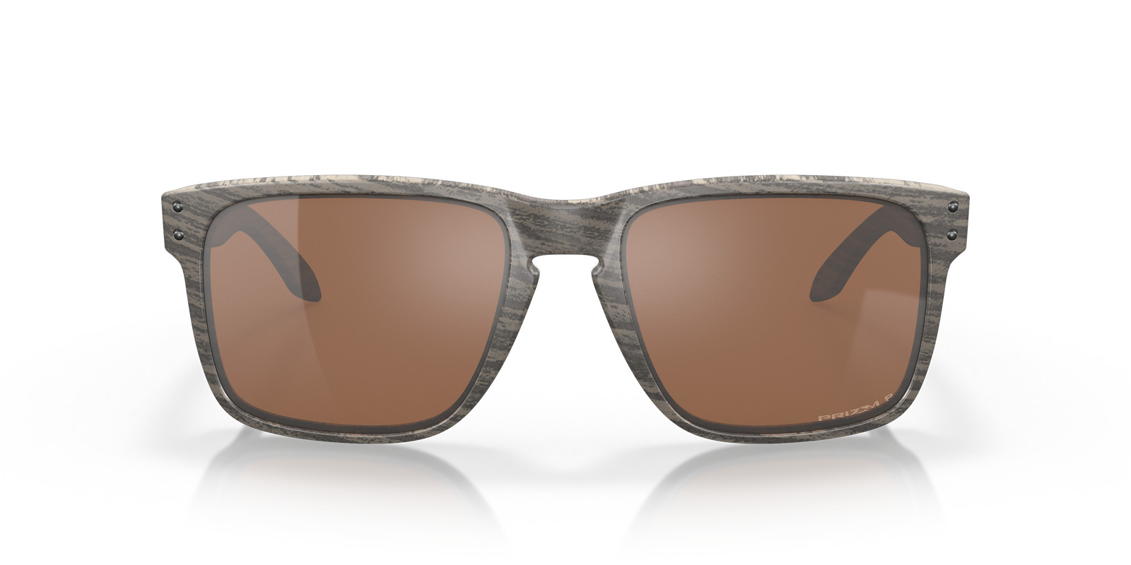 Oakley Holbrook XL Woodgrain/Prizm Tungsten Polarized 59 mm Sunglasses